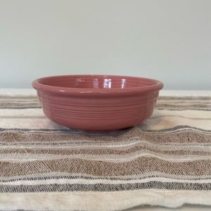 Fiestaware 7” Cereal bowl 1986 Vintage Rose